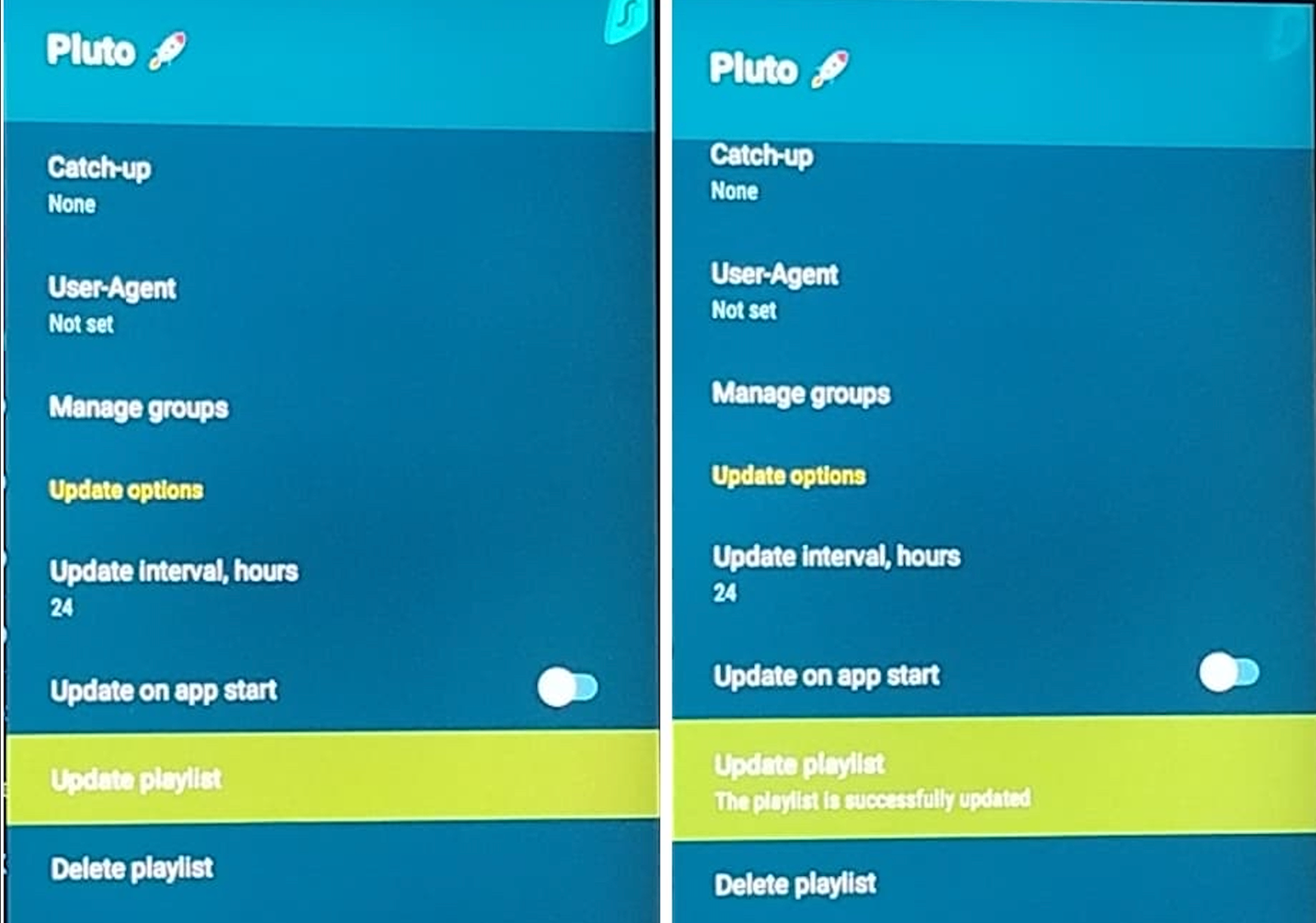 Paras IPTV Suomi EPG näkymä